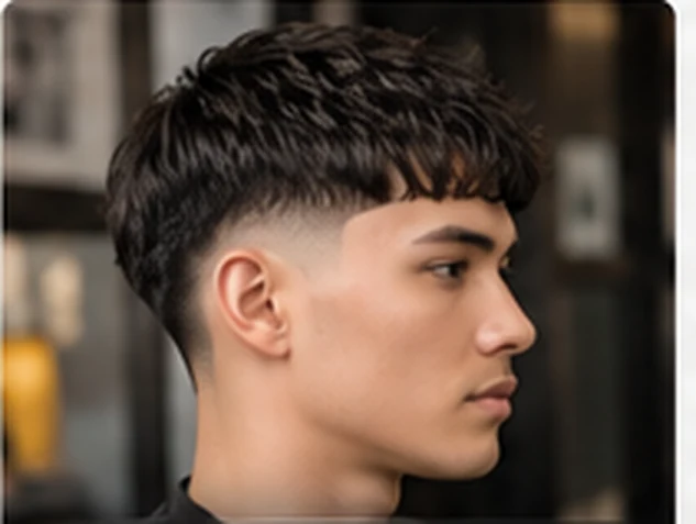 Referensi potongan rambut Textured Crop